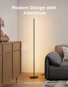 LAMPARA DE PIE GOVEE H6076 RGBICW SMART CORNER FLOOR LAMP 