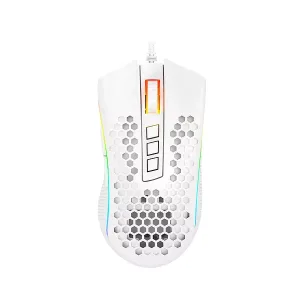 MOUSE GAMING REDRAGON STORM ELITE M988W RGB OPTICO CABLEADO - WHITE