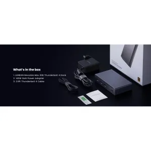 Docking Ugreen Revodok Max 8 En 1 4k/140w/40gbps