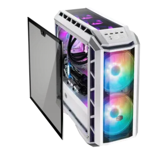 GABINETE COOLER MASTER MASTERCASE H500P MESH ARGB C/3 VENTILADORES - WHITE