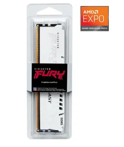 MEMORIA KINGSTON FURY BEAST EXPO AMD WHITE 16GB DDR5 6000MTS