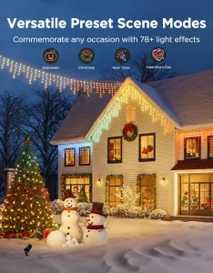LUCES INTELIGENTES GOVEE RGBIC ICICLE LIGHTS 10 METROS