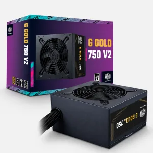 FUENTE COOLER MASTER G GOLD 750 V2 750W 80 PLUS GOLD 