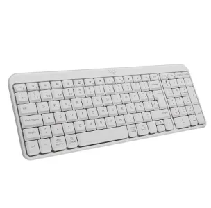Teclado Logitech K250 blanco inalambrico
