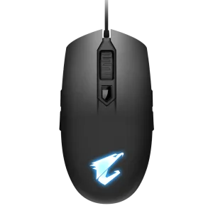 MOUSE GAMING AORUS M2 RGB CABLEADO - BLACK