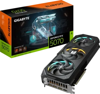 TARJETA DE VIDEO GIGABYTE GEFORCE RTX 5070 GAMING OC 12G 12GB GDDR7
