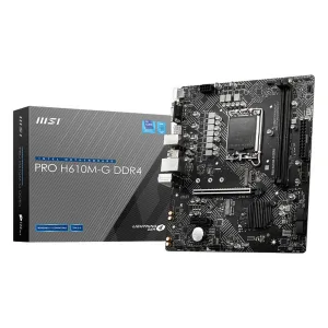 MOTHER MSI PRO H610M-G DDR4 LGA 1700 