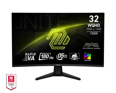 MONITOR 31.5 MAG 32CQ6F CURVO QHD VA 180HZ 
